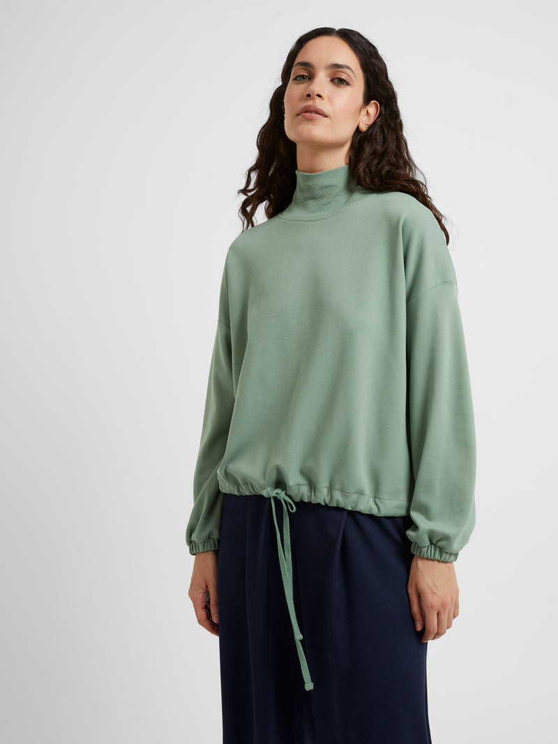 Drawstring 2025 hem sweatshirt