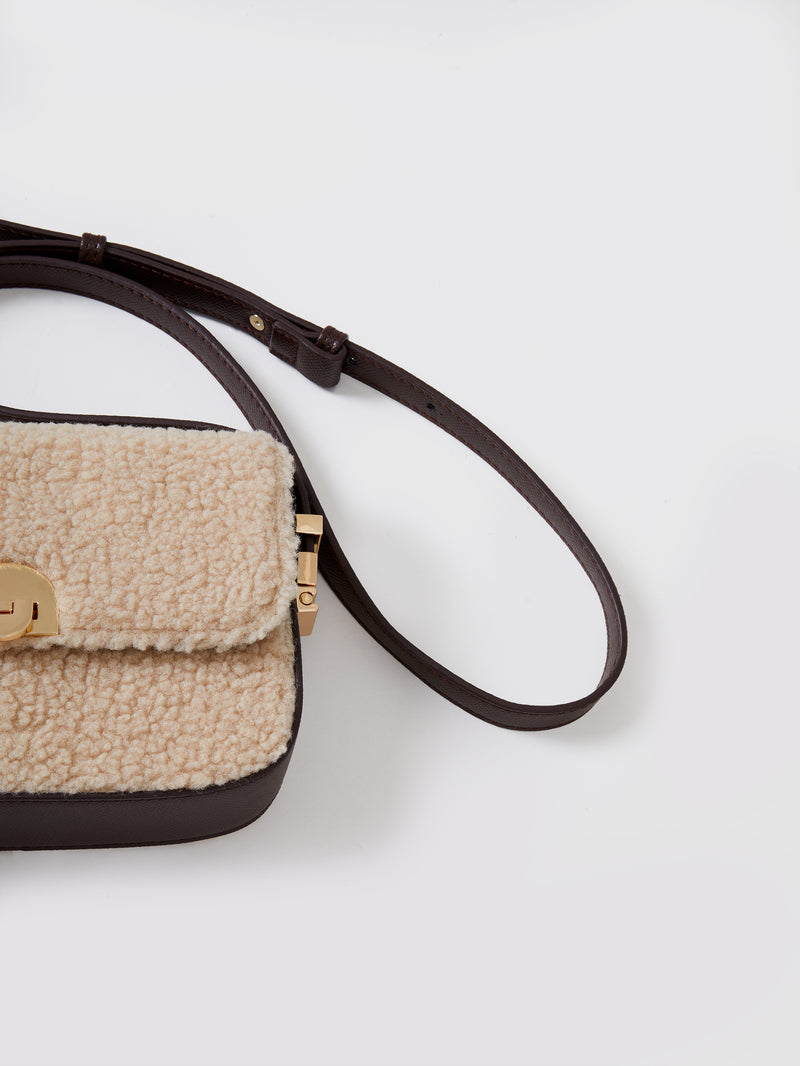 Zadig&Voltaire Small Cecilia Shearling Bag - Farfetch