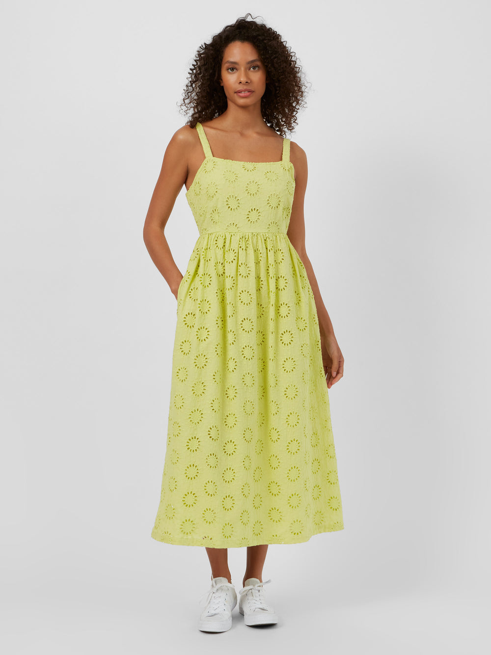 Uo ember smocked midi dress sale