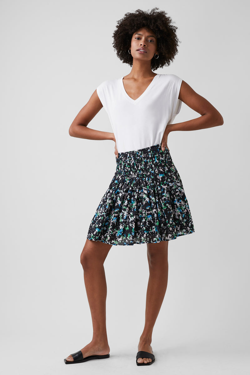 Floral mini skirt clearance uk