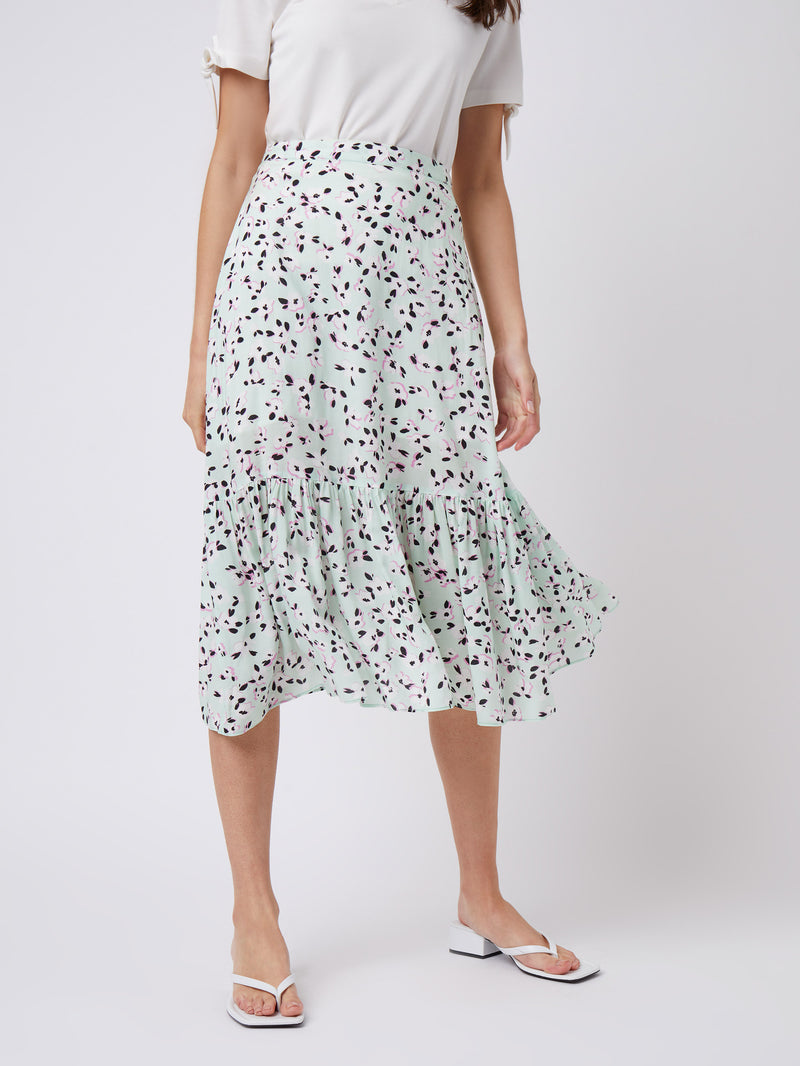 Floral midi shop skirt uk