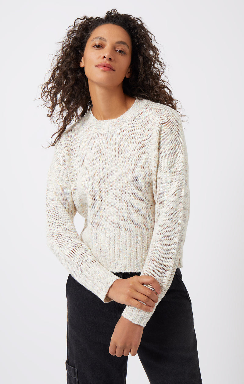 Round neck clearance knitted jumper