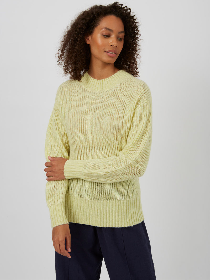 Lime on sale knitted jumper