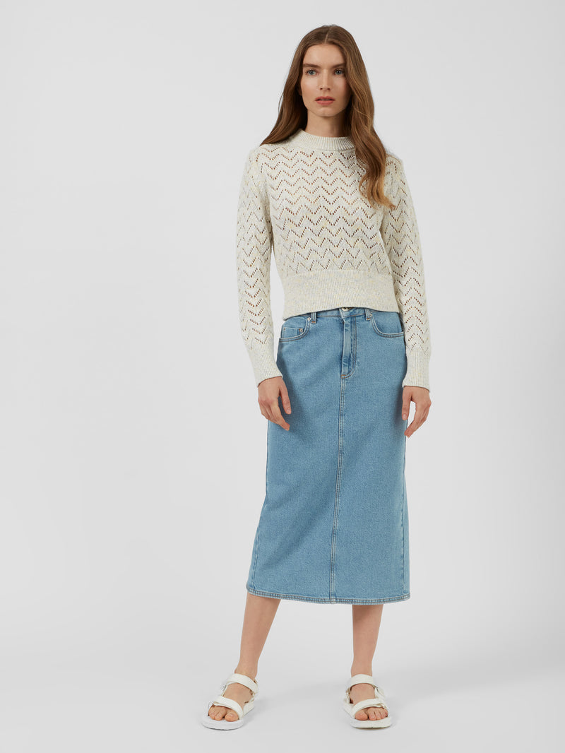 Long hotsell denim jumper